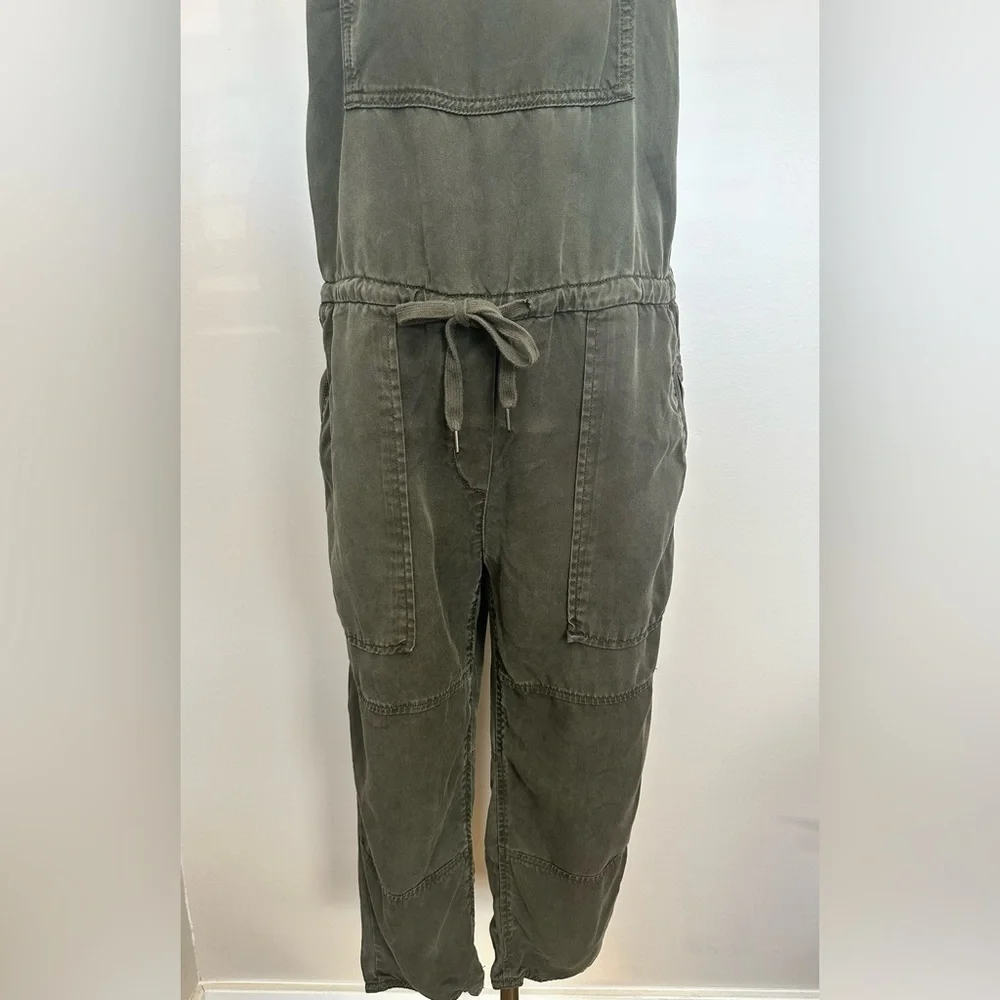 Wilfred Free Aritzia Valletta Overalls Olive Green XS - Picture 4 of 7